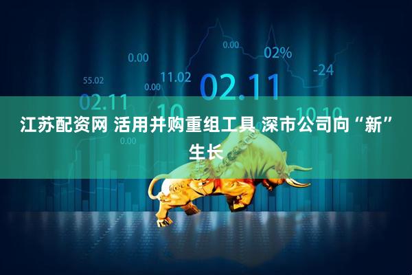 江苏配资网 活用并购重组工具 深市公司向“新”生长