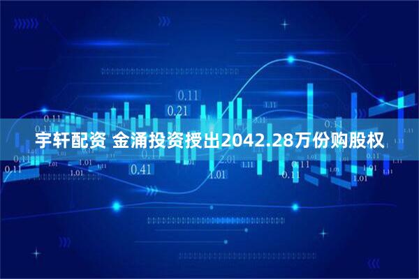 宇轩配资 金涌投资授出2042.28万份购股权