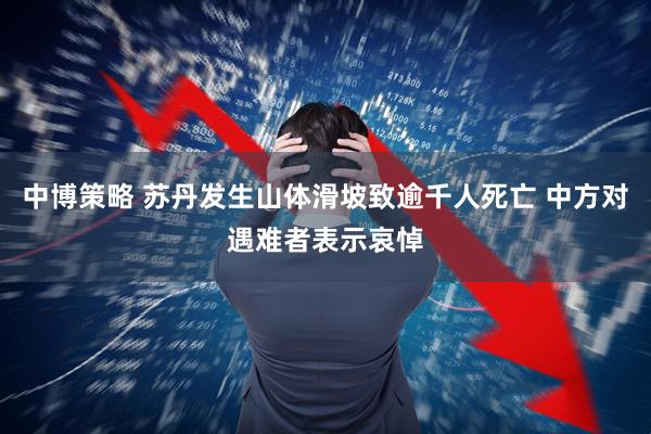 中博策略 苏丹发生山体滑坡致逾千人死亡 中方对遇难者表示哀悼